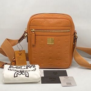 MCM Monogram Print Crossbody Bag